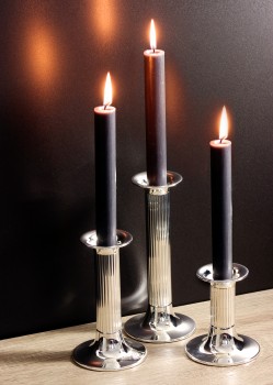 Leuchter Kerzenleuchter Farol, edel versilbert, anlaufgeschützt